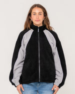 TWO TIDES ZIP THROUGH SHERPA FLEECE