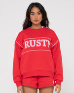 BUSY LIVING RELAXED CREW FLEECE