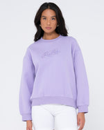 BUSY LIVING RELAXED CREW FLEECE
