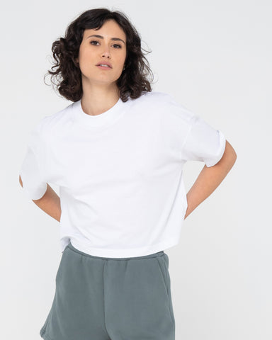 BUSY LIVING ORGANIC COTTON RELAXED TEE