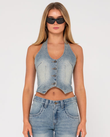 FLIP MOMMY TAPELESS HALTER NECK VEST