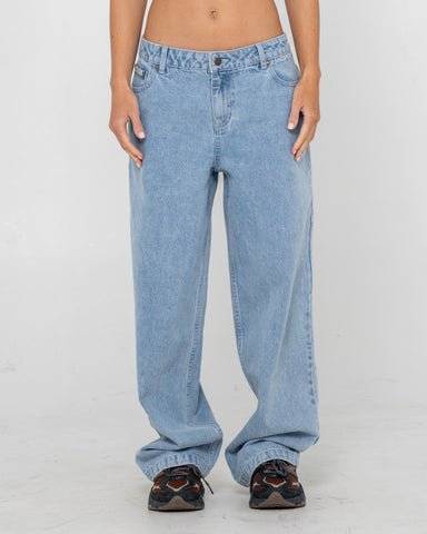 RUSTY CARGO LOW RISE WIDE PANT