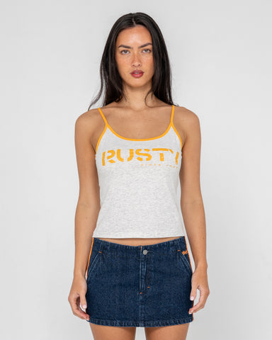 TANK GIRL CONTRAST STAPLE SINGLET
