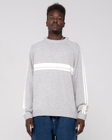 WHITE LINES 2.0 KNITTED CREW