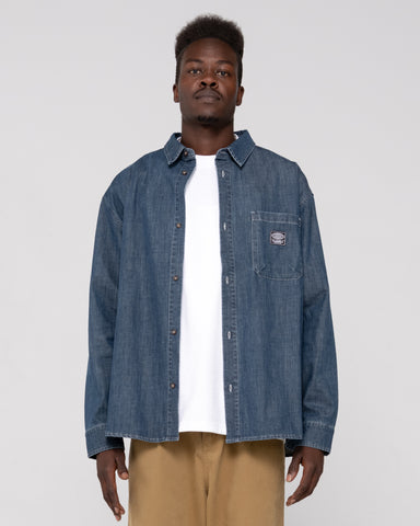 VALLEJO DENIM LONG SLEEVE SHIRT