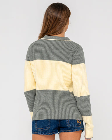 TRY ME KNITTED RUGBY TOP