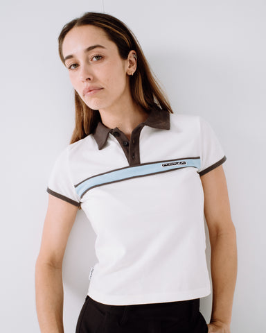 STEP CLOSER BABY POLO TEE