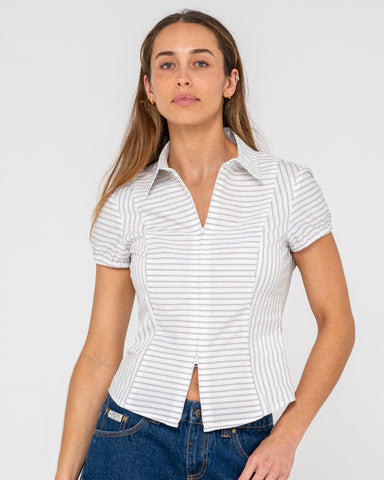 DALLAS FITTED BUTTON UP SHIRT