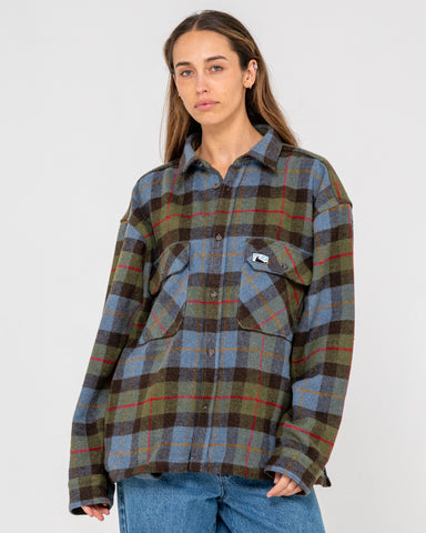 MONDO CANE LONG SLEEVE OVER SHIRT