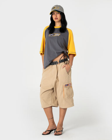 WAKA RAGLAN SHORT SLEEVE TEE