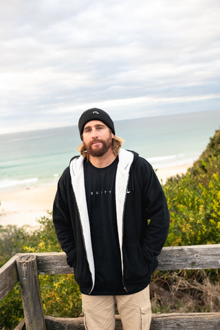 IN LINE SHERPA ZIP THRU POLAR FLEECE