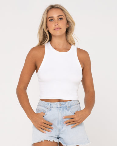 BLANKS RACER TANK