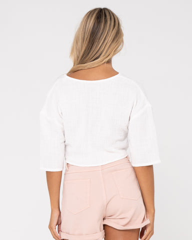 SOMEWHERE TWISTED REVERSIBLE TOP