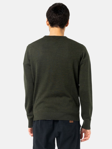 SLUNG CREW NECK LAYERING KNIT