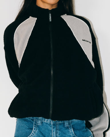 TWO TIDES ZIP THROUGH SHERPA FLEECE