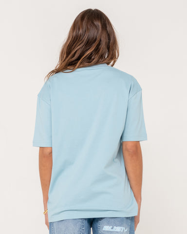 STAR SHINE OVERSIZE SHORT SLEEVE TEE