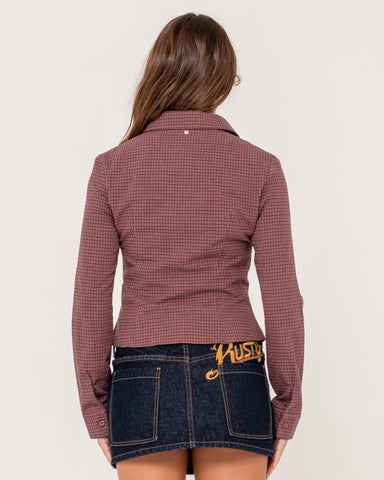 DALLAS FITTED BUTTON UP SHIRT