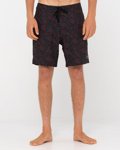 DARK BATIK TAPED BOARDSHORT