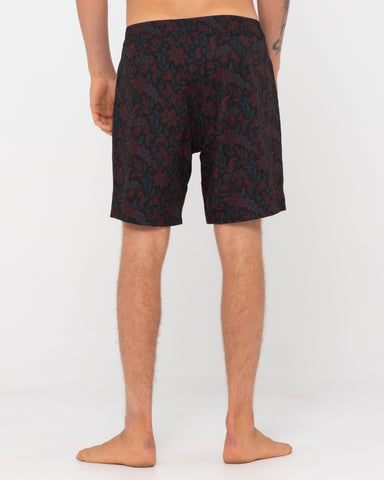 DARK BATIK TAPED BOARDSHORT