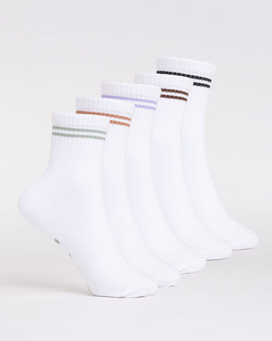 ALL DAY CREW 5 SOCK PACK