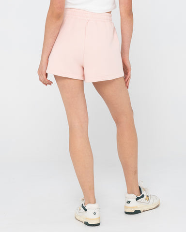 RUSTY SCRIPT FLEECE SHORT