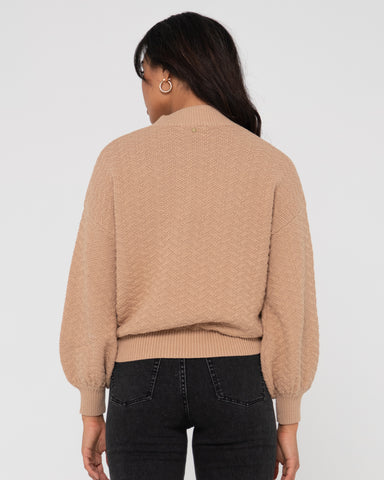 CARA CREW NECK KNIT