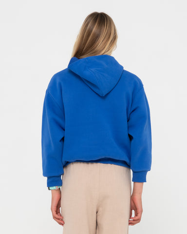 RUSTY SIGNATURE HOODED FLEECE GIRLS