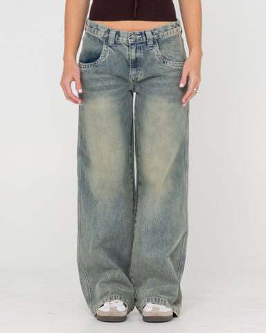 FLIP MOMMY LOW RISE TAPELESS DENIM JEAN