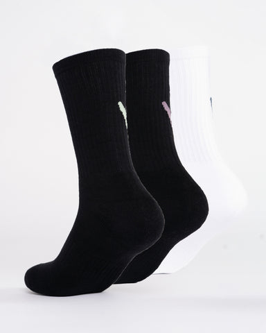 ALL OUT MID CALF 3 SOCK PACK