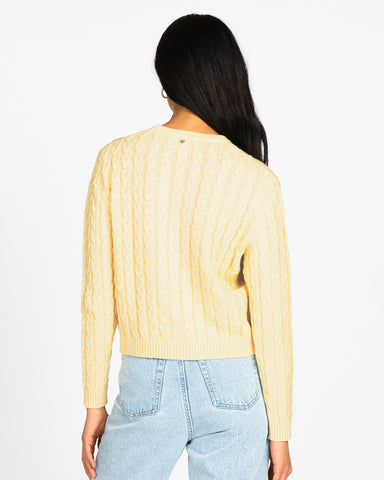 EVERYTHING YOU NEED CREW CABLE KNIT